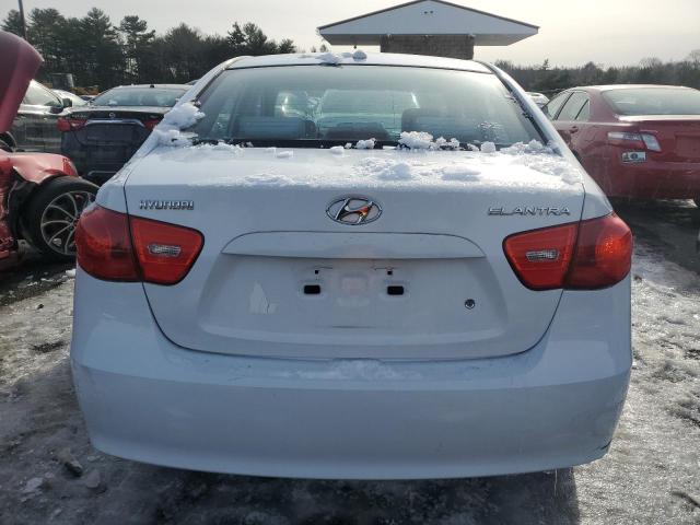 KMHDU46D58U437158 - 2008 HYUNDAI ELANTRA GLS WHITE photo 6