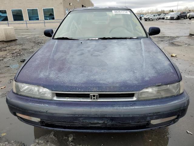 JHMCB7557MC047601 - 1991 HONDA ACCORD LX BLUE photo 5