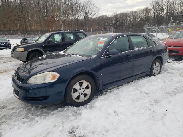 2G1WT57K491124157 - 2009 CHEVROLET IMPALA 1LT BLUE photo 1