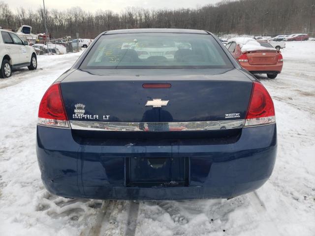 2G1WT57K491124157 - 2009 CHEVROLET IMPALA 1LT BLUE photo 6