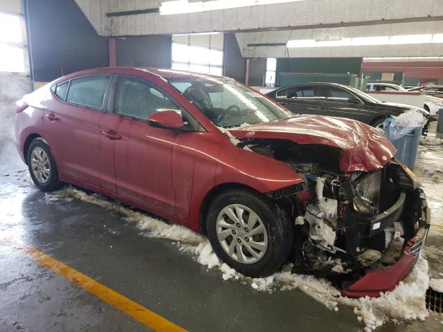 5NPD74LF0KH483211 - 2019 HYUNDAI ELANTRA SE RED photo 4