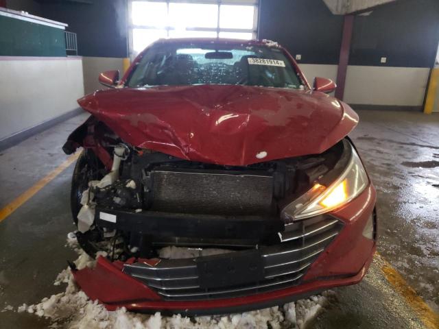 5NPD74LF0KH483211 - 2019 HYUNDAI ELANTRA SE RED photo 5