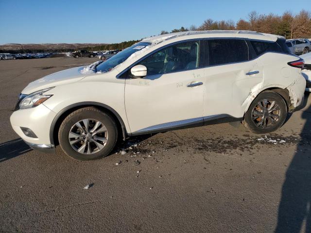 5N1AZ2MH3FN273317 - 2015 NISSAN MURANO S WHITE photo 1