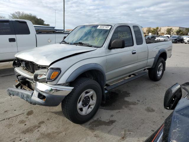 5TESM92N03Z154707 - 2003 TOYOTA TACOMA XTRACAB PRERUNNER GRAY photo 1