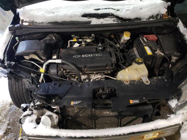 1G1JB5SH8H4159330 - 2017 CHEVROLET SONIC LS შავი ფოტო 11