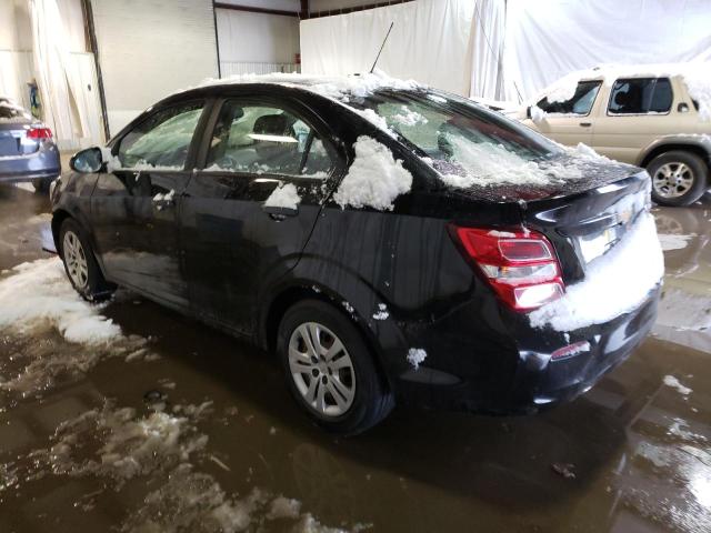 1G1JB5SH8H4159330 - 2017 CHEVROLET SONIC LS შავი ფოტო 2