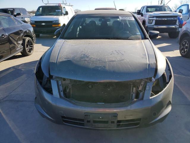 1HGCP26709A082801 - 2009 HONDA ACCORD EX GRAY photo 5