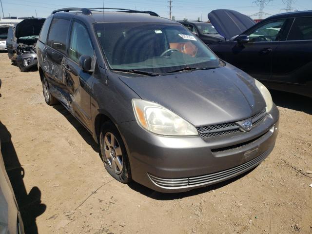 5TDZA23C55S286888 - 2005 TOYOTA SIENNA CE SILVER photo 4