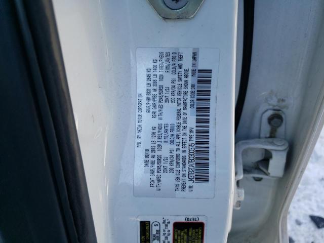 JM3TB2DA7B0300375 - 2011 MAZDA CX-9 WHITE photo 13