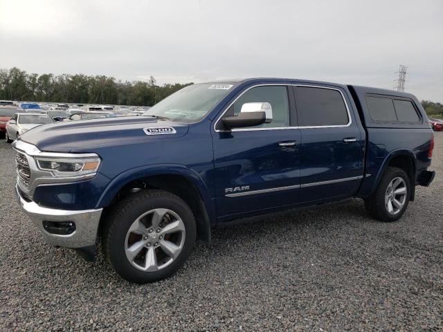 1C6SRFHT0NN151468 - 2022 RAM 1500 LIMITED BLUE photo 1