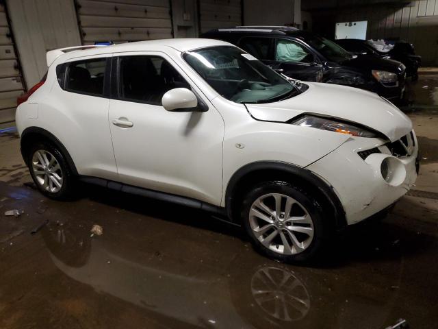 JN8AF5MRXET360198 - 2014 NISSAN JUKE S WHITE photo 4