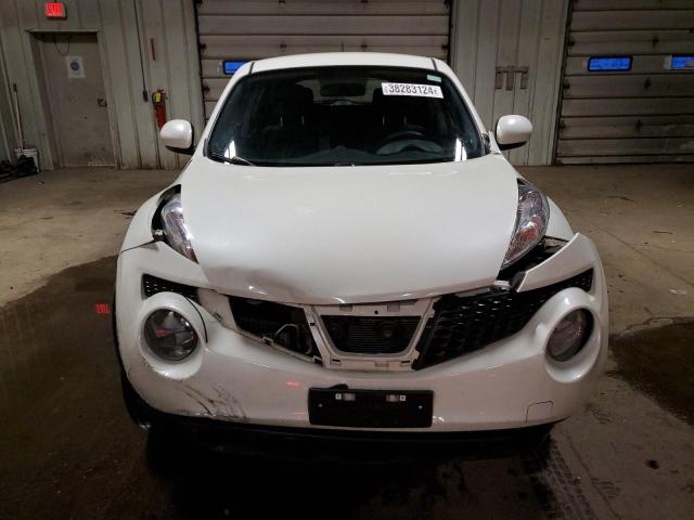 JN8AF5MRXET360198 - 2014 NISSAN JUKE S WHITE photo 5