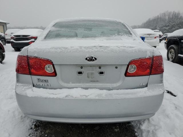 KNAGE123065043453 - 2006 KIA OPTIMA LX SILVER photo 6