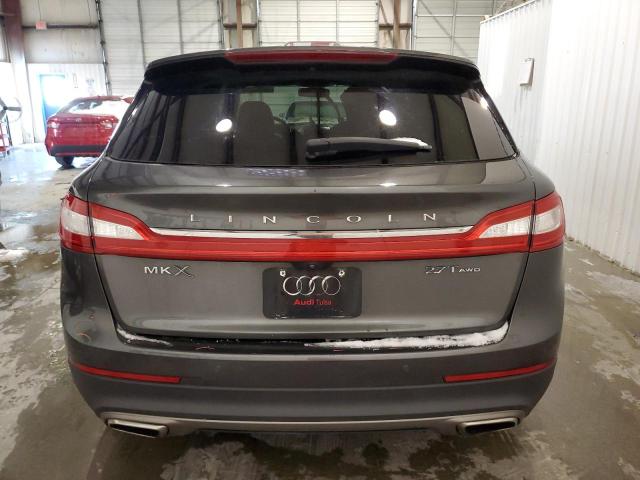 2LMPJ8LP3HBL24542 - 2017 LINCOLN MKX RESERVE GRAY photo 6