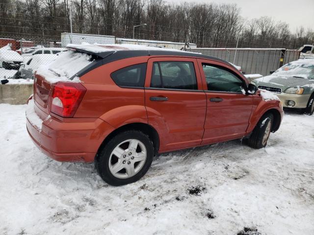 1B3HB28B58D741068 - 2008 DODGE CALIBER ORANGE photo 3