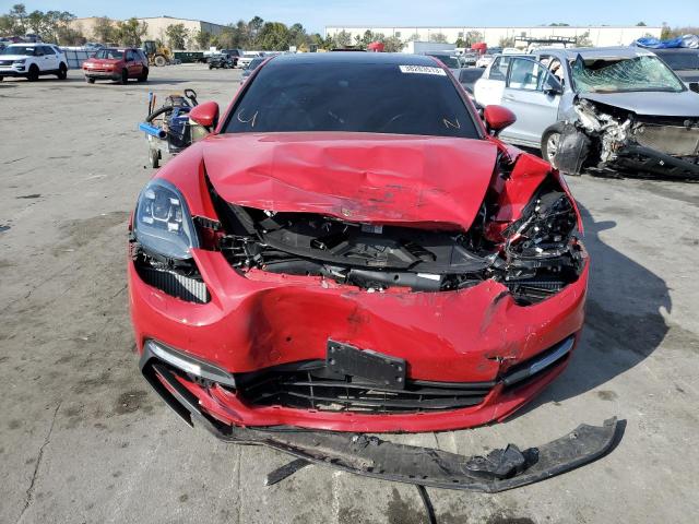 WP0AB2A78LL140788 - 2020 PORSCHE PANAMERA 4S RED photo 5