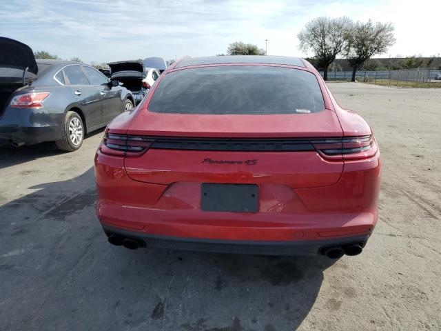 WP0AB2A78LL140788 - 2020 PORSCHE PANAMERA 4S RED photo 6