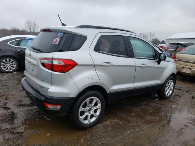 MAJ3S2GEXLC394412 - 2020 FORD ECOSPORT SE SILVER photo 3