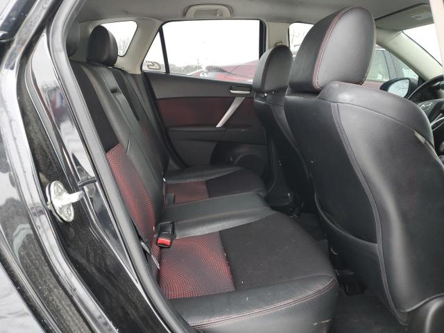 JM1BL1K43B1406356 - 2011 MAZDA SPEED 3 შავი ფოტო 10
