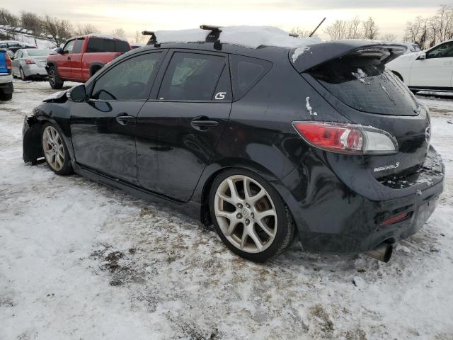 JM1BL1K43B1406356 - 2011 MAZDA SPEED 3 შავი ფოტო 2