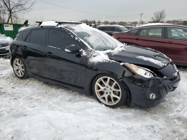 JM1BL1K43B1406356 - 2011 MAZDA SPEED 3 შავი ფოტო 4