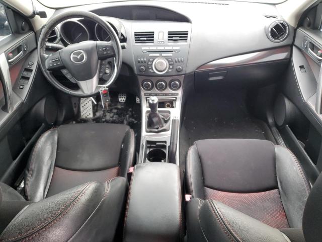 JM1BL1K43B1406356 - 2011 MAZDA SPEED 3 შავი ფოტო 8