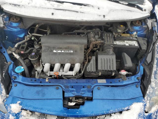 JHMGD38657S007472 - 2007 HONDA FIT S BLUE photo 11