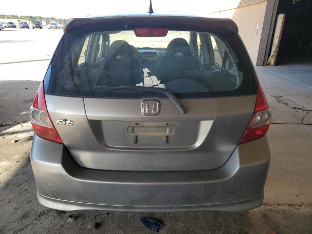 JHMGD38688S050544 - 2008 HONDA FIT SPORT GRAY photo 6