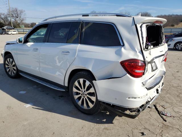 4JGDF6EE1KB221648 - 2019 MERCEDES-BENZ GLS 450 4MATIC WHITE photo 2