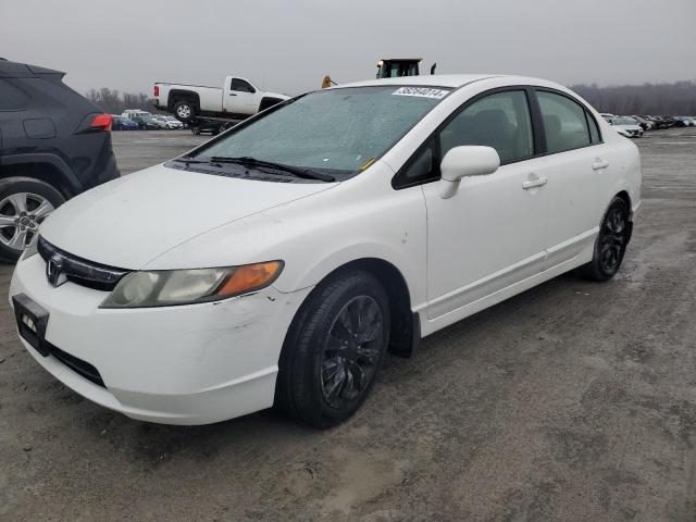 1HGFA46588L000468 - 2008 HONDA CIVIC GX WHITE photo 1