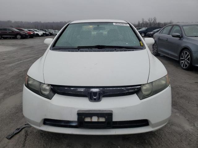 1HGFA46588L000468 - 2008 HONDA CIVIC GX WHITE photo 5