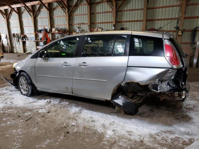 JM1CR293690338320 - 2009 MAZDA 5 SILVER photo 2