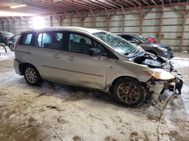 JM1CR293690338320 - 2009 MAZDA 5 SILVER photo 4