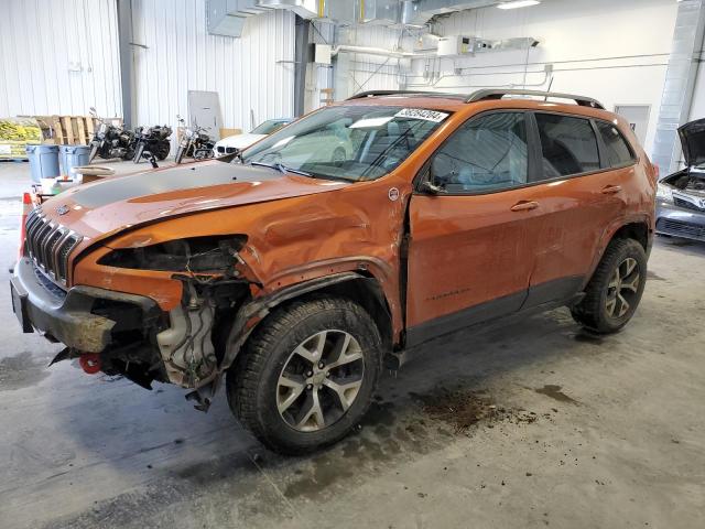 1C4PJMBS6GW328533 - 2016 JEEP CHEROKEE TRAILHAWK ORANGE photo 1