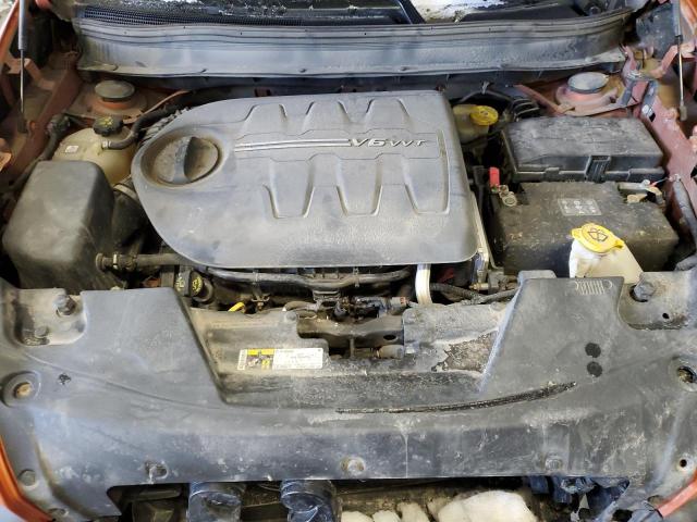 1C4PJMBS6GW328533 - 2016 JEEP CHEROKEE TRAILHAWK ORANGE photo 12