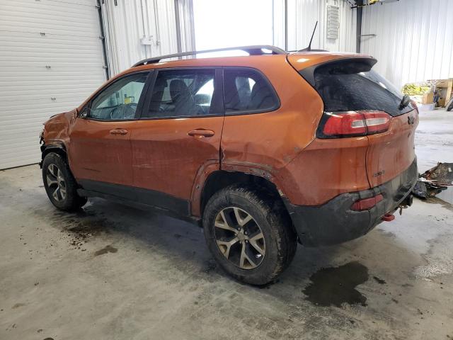 1C4PJMBS6GW328533 - 2016 JEEP CHEROKEE TRAILHAWK ORANGE photo 2