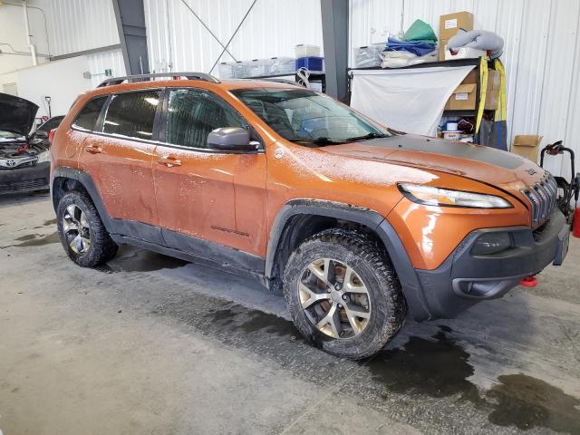 1C4PJMBS6GW328533 - 2016 JEEP CHEROKEE TRAILHAWK ORANGE photo 4