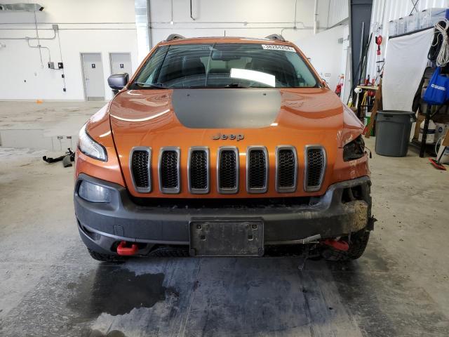 1C4PJMBS6GW328533 - 2016 JEEP CHEROKEE TRAILHAWK ORANGE photo 5