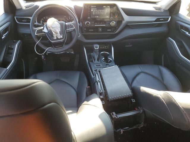 5TDGZRBH9LS012581 - 2020 TOYOTA HIGHLANDER XLE RED photo 8