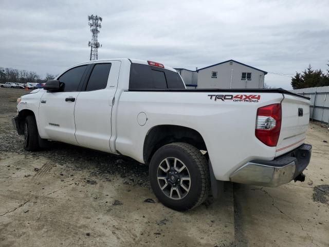 5TFUY5F13EX358022 - 2014 TOYOTA TUNDRA DOUBLE CAB SR/SR5 WHITE photo 2