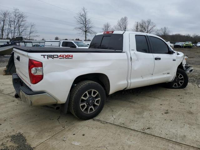 5TFUY5F13EX358022 - 2014 TOYOTA TUNDRA DOUBLE CAB SR/SR5 WHITE photo 3