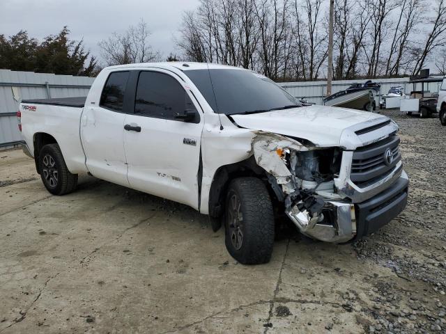 5TFUY5F13EX358022 - 2014 TOYOTA TUNDRA DOUBLE CAB SR/SR5 WHITE photo 4