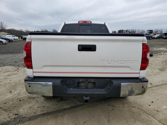 5TFUY5F13EX358022 - 2014 TOYOTA TUNDRA DOUBLE CAB SR/SR5 WHITE photo 6