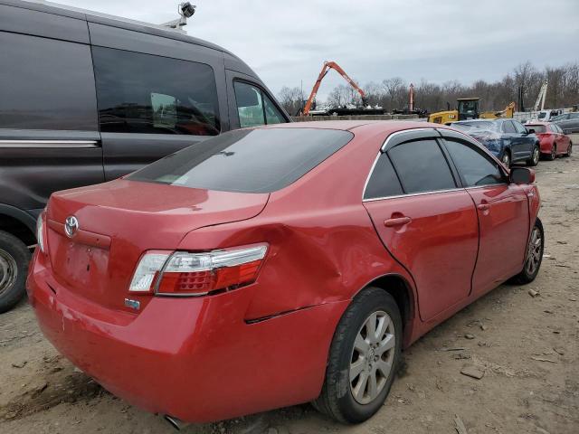 JTNBB46K273041561 - 2007 TOYOTA CAMRY HYBRID RED photo 3