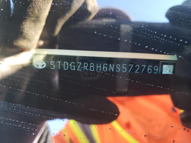 5TDGZRBH6NS572769 - 2022 TOYOTA HIGHLANDER XLE WHITE photo 13