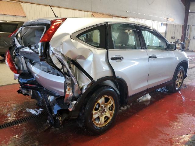 2HKRM4H33DH677926 - 2013 HONDA CR-V LX SILVER photo 3