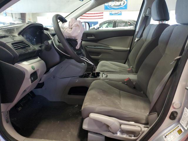 2HKRM4H33DH677926 - 2013 HONDA CR-V LX SILVER photo 7