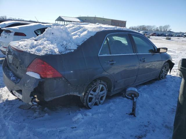 1HGCM56886A152270 - 2006 HONDA ACCORD EX CHARCOAL photo 3