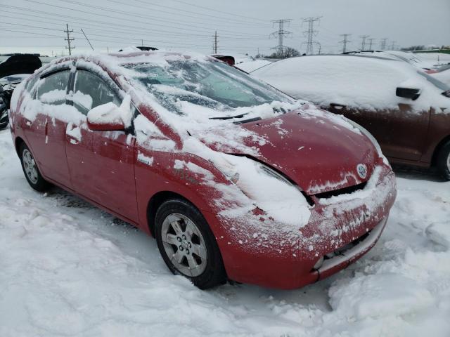 JTDKB20UX77629249 - 2007 TOYOTA PRIUS RED photo 4