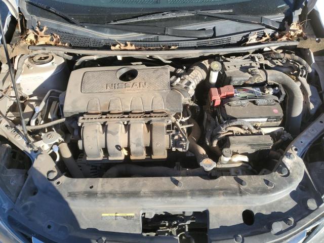 3N1AB7AP6JY247505 - 2018 NISSAN SENTRA S SILVER photo 11